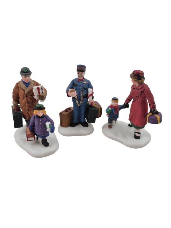 Department 56 Other - Dept 56 Going Home For The Holidays 58896 Dickens Village Accessory 1996 No Box